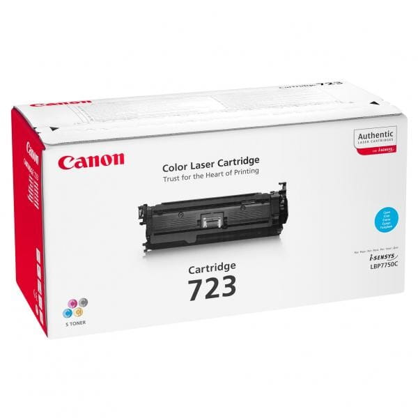 Canon oryginalny toner CRG723, cyan, 8500s, 2643B002, Canon LBP-7750Cdn, O