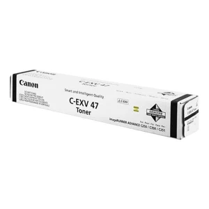 Canon oryginalny toner CEXV47, black, 19000s, 8516B002, bez chipu, Canon IRA C250,255,350,351,355,IR-C250,255,350,351,355, O