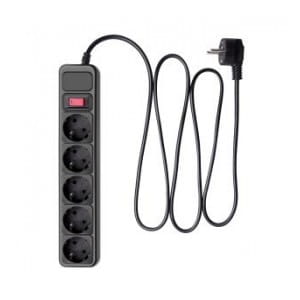 Listwa przeciwprzepięciowa Akyga AK-SP-06A 5 gniazd CEE 7/3 (Typ F) 1.8 m