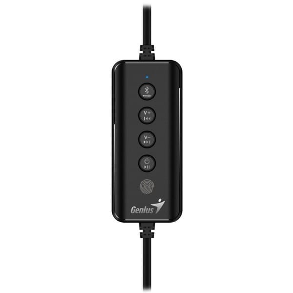 Genius Soundbar 200BT, 2.0, 4W, czarny, regulacja głośności, podświetlane, 3,5 mm jack/ bluetooth, 120Hz-20kHz