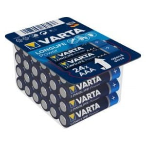 Baterie VARTA Longlife Power AAA 1.5V 24 szt - USZ OPAK