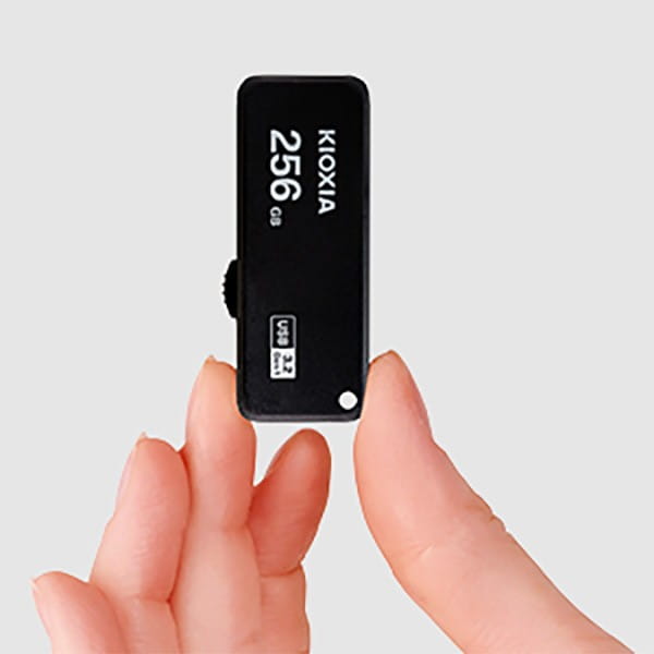 Kioxia USB flash disk, USB 3.0, 256GB, Yamabiko U365, Yamabiko U365, czarny, LU365K256GG4