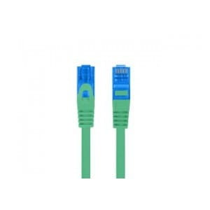 Patchcord Lanberg S/FTP kat.6A 15m LSZH CCA fluke passed zielony