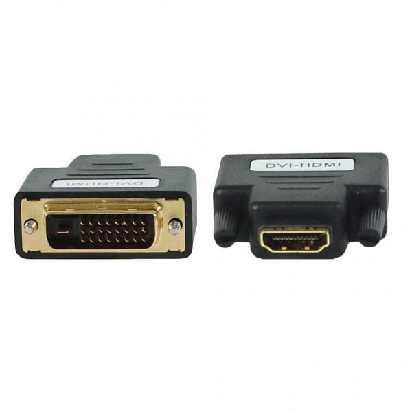 Video Redukcja, DVI (24+1) M-HDMI F, 0, czarna, Logo