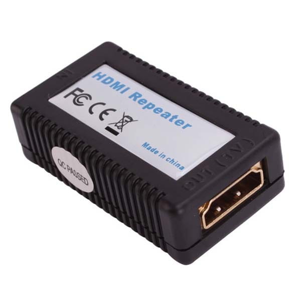 Audio/video Złączka, HDMI STANDARD, HDMI F-HDMI F, 0, czarna, aktywne przedłużenie do 35m