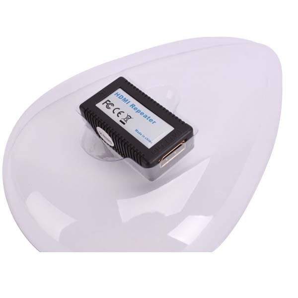 Audio/video Złączka, HDMI STANDARD, HDMI F-HDMI F, 0, czarna, aktywne przedłużenie do 35m