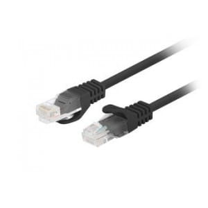 Patchcord Lanberg UTP kat.6 0,5m czarny 10-Pack