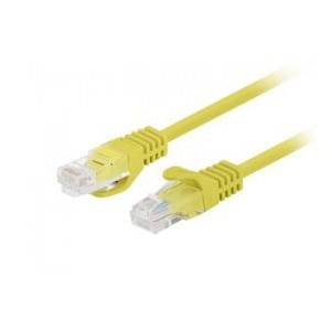 Patchcord Lanberg UTP kat.6 2m żółty 10-Pack