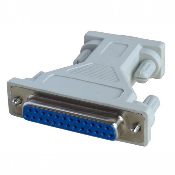 Mysz Redukcja, port szeregowy, 9 pin M-25 pin F, 0, szara, Logo