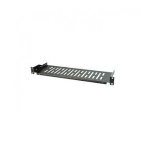 Półka do szafy 19" EFB-Elektronik 250mm, 1U, perforowana, czarna