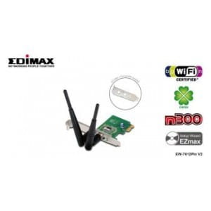 Karta sieciowa Edimax EW-7612Pln V2 PCI-E WiFi N300 1T2R Low Profile