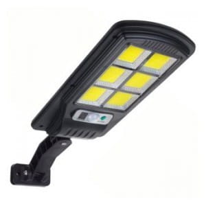Lampa uliczna solarna LED Maclean MCE446 z czujnikiem ruchu i pilotem IP54, 4W, 400lm, 6500K, Li-ion 1200 mAh, 3 tryby pracy