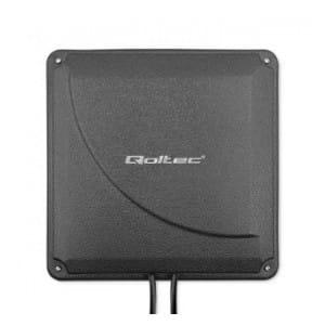 Antena 4G LTE DUAL Qoltec MIMO booster | 35dBi | 50W | 2xSMA męski