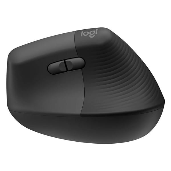 Logitech Mysz LIFT GRAPHITE, 4000DPI, bluetooth, optyczna, 6kl., bezprzewodowa, szara, 1 szt AA, ergonomiczna, wertykalna