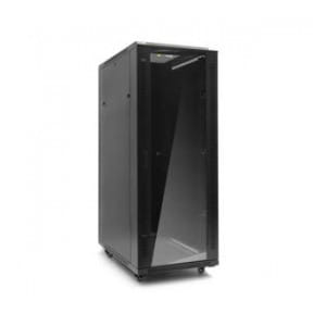 Szafa serwerowa RACK 19" Netrack 32U/600x1000mm, ZŁOŻONA, drzwi szklane, czarna