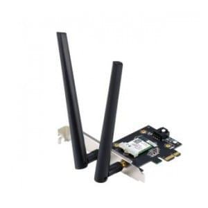 Karta sieciowa Asus PCE-AXE5400 PCI-E WiFi 6E (802.11ax), Bluetooth 5.2, WPA3, OFDMA, MU-MIMO
