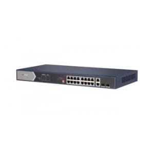 Switch niezarządzalny HIKVISION DS-3E0520HP-E PoE 16xGbps POE, 2xGbps Hi-POE, 2xGbps RJ45, 2xGbps SFP