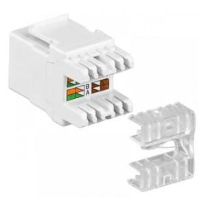Moduł Keystone Intellinet RJ45 UTP LSA Cat.5e biały