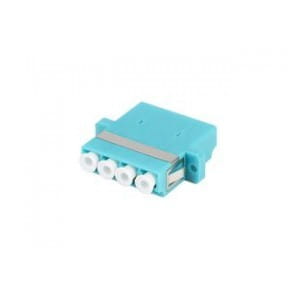 Adapter światłowodowy Lanberg MM LC/UPC QUAD OM3