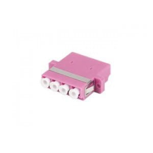 Adapter światłowodowy Lanberg MM LC/UPC QUAD OM4