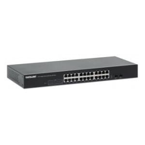 Switch niezarządzalny Intellinet 24x 10/100/1000 Mbps + 2x SFP