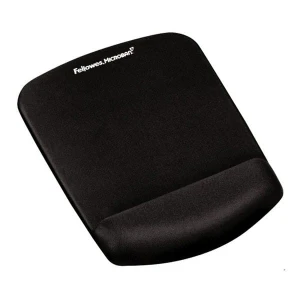 Podkładka pod mysz i nadgarst. Fellowes PlushTouch, ergonomiczna, piankowa, czarna, 2 cm, Fellowes