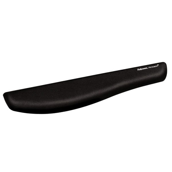 Ergonomiczna, piankowa, czarna, 47.5x6.2 cm, 1.5 cm, Fellowes, powłoka antybakteryjna MICROBAN