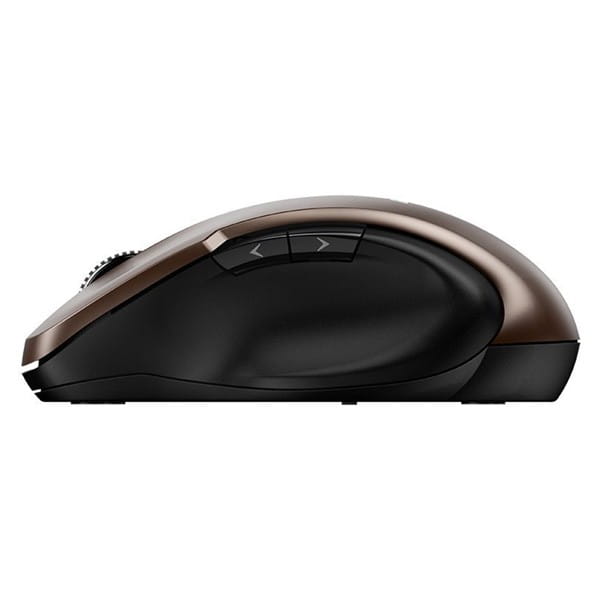 Genius Mysz Ergo 8200S, 1200DPI, 2.4 [GHz], optyczna, 5kl., bezprzewodowa, czekoladowy, 1 szt AA, Blue-Eye sensor