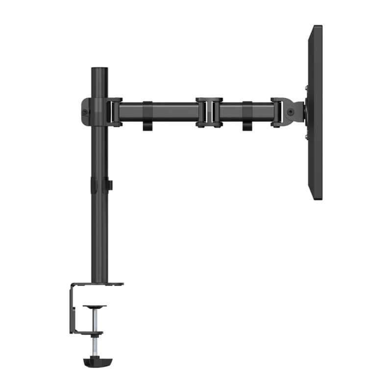 Regulowany uchwyt ULTRADESK na monitor, 2-9KG, mocowanie na zacisk, 17"-30", 75x75/100x100, czarny
