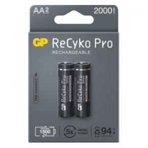 Akumulatorki AA / R6 GP ReCyko Pro Ni-MH 2000mAh blister 2 sztuki
