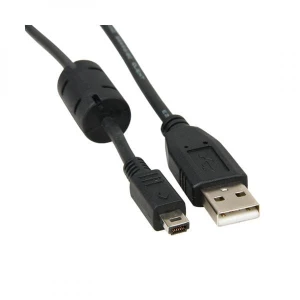 USB kabel (2.0), USB A M - 14-pin M, 26718, 1.8m, czarny, FUJI