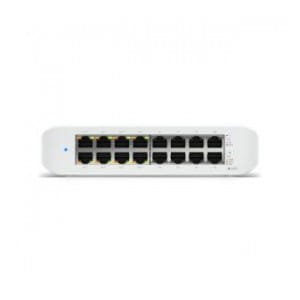 Switch zarządzalny UBIQUITI UniFi Switch Lite 16 PoE (USW-LITE-16-POE ) 16x 10/100/1000Mb/s (8xPoE+)