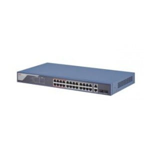 Switch niezarządzalny HIKVISION DS-3E1326P-EI 24x PoE + 2x Uplink, 370W
