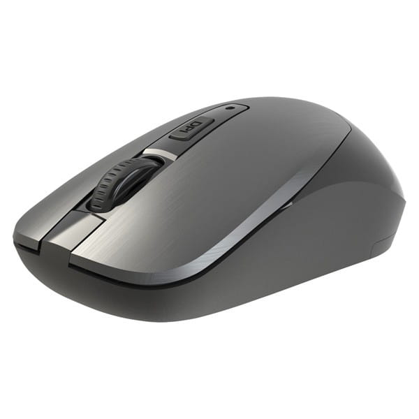 Defender Mysz WAVE MM-995, 1600DPI, 2.4 [GHz], optyczna, 3kl., bezprzewodowa, srebrna, 1 szt AA, nano odbiornik, cicha