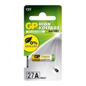 Bateria do pilota samochodowego GP 27A MN27 x1