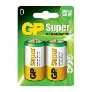 Bateria alkaliczna D / LR20 GP Super Alkaline