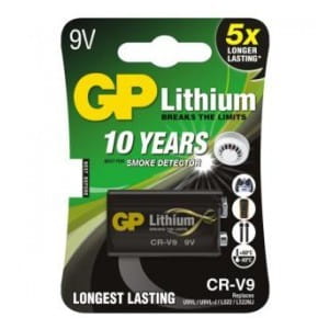 Bateria litowa GP Lithium 9V CR-V9 / L522 / LA522 / 6f22