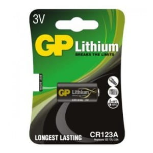 Bateria foto litowa GP CR123 1x