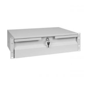 Szuflada do szafy RACK 19” 3U, Netrack szary