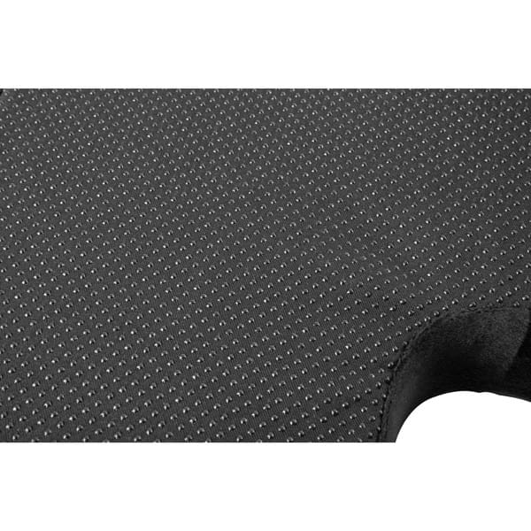 Ortopedyczna poduszka, plastikowa końcówka odporna na nacisk, ergonomiczna, czarny, pianka z efektem pamięci, Powerton