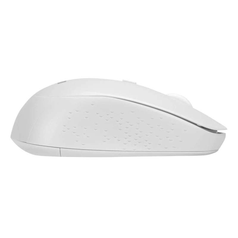 Marvo Mysz WM103WH, 1600DPI, 2.4 [GHz], optyczna, 4kl., bezprzewodowa, biała, 1 szt AA, biurowa, cicha
