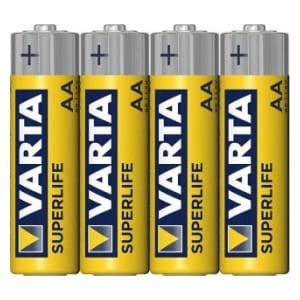Baterie VARTA Superlife, Mignon R6P/AA - 4 szt
