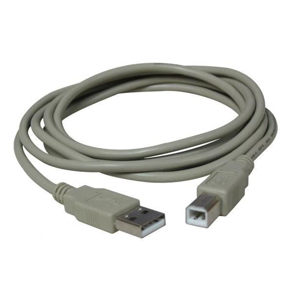 Kabel USB (2.0), USB A M- USB B M, 1.8m, czarny, Logo, blistr