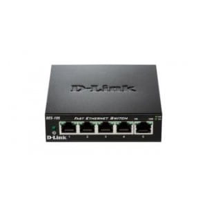 Switch niezarządzalny D-Link 5-portowy DES-105 Metal Box