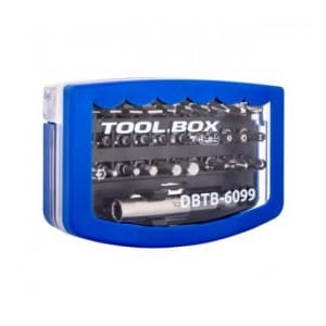 Zestaw bitów DigitalBox TOOL.BOX 30 elementów 6.3mm