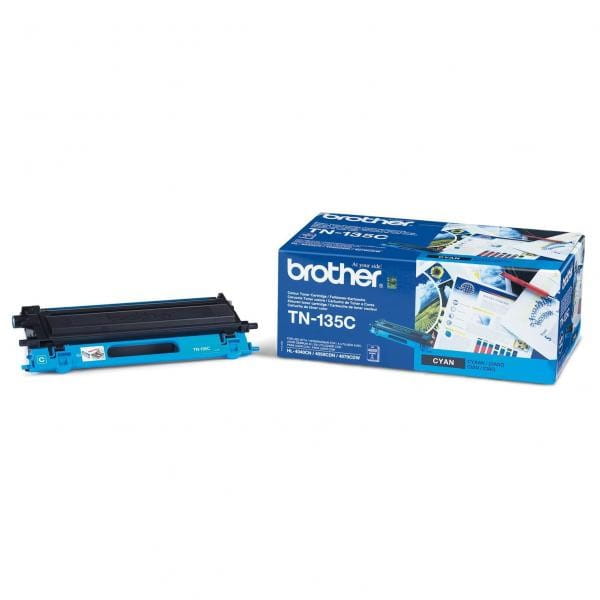 Brother oryginalny toner TN135C, cyan, 4000s, Brother HL-4040CN, 4050CDN, DCP-9040CN, 9045CDN, MFC-9440C, O