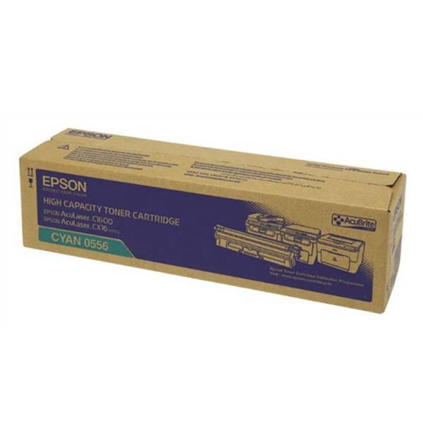 Epson oryginalny toner C13S050556, cyan, 2700s, return, Epson AcuLaser C1600, CX16, O