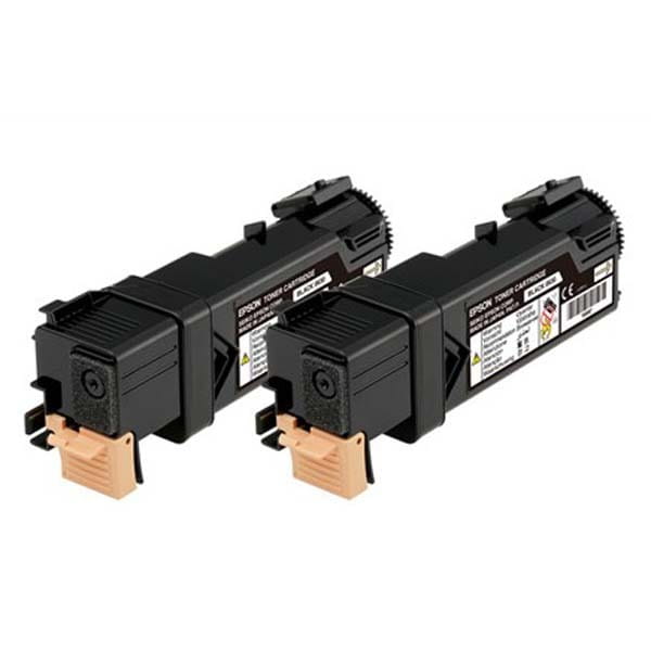 Epson oryginalny toner C13S050631, black, 6000 (2x3000)s, Epson Aculaser C2900N, 2szt, O