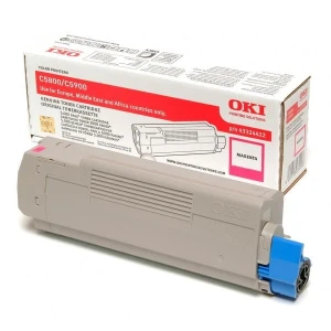 OKI oryginalny toner 43324422, magenta, 5000s, OKI C5800, 5900, O