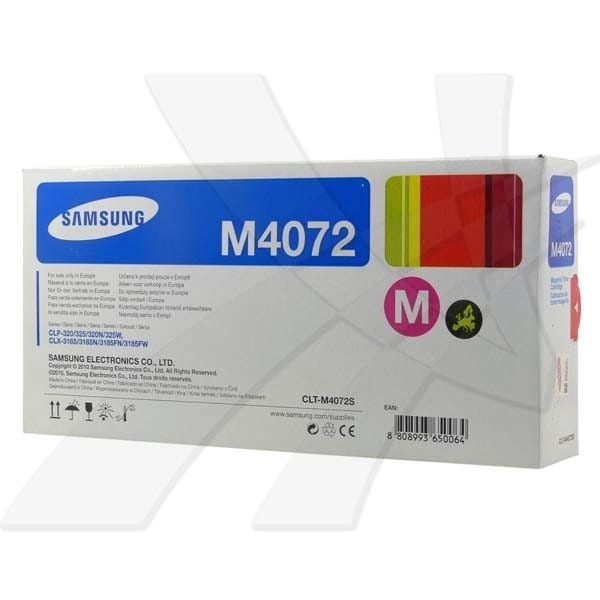 Samsung oryginalny toner CLT-M4072S, magenta, 1000s, Samsung CLP-320, 325, CLX-3185, O